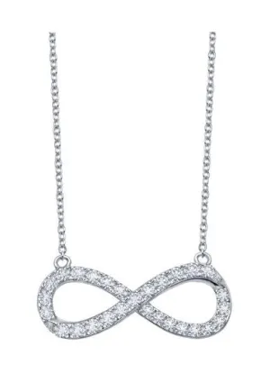 N0017CLP Infinity Necklace