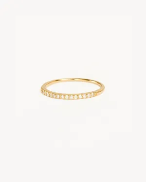 14k Solid Gold Diamond Halo Ring