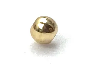 14K solid yellow gold beads, SKU# 11-05-7050