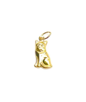 14KGF Cat Charm 1896-C