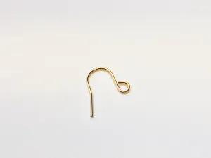 14KGF ear wire shirt with loop , 14K gold filled , Sku # 435C(027)