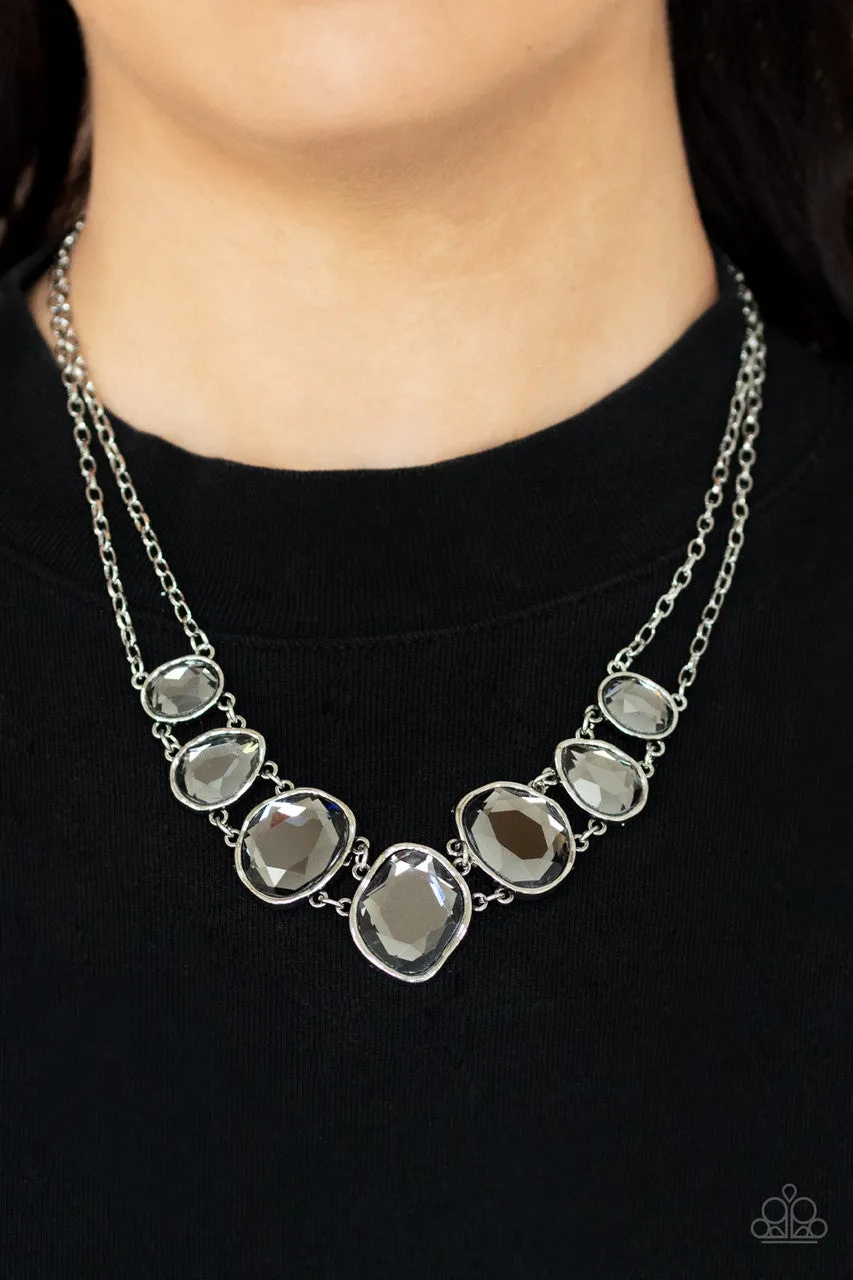 Absolute Admiration Silver Paparazzi Necklace