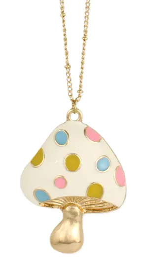 ALICE'S MUSHROOM NECKLACE