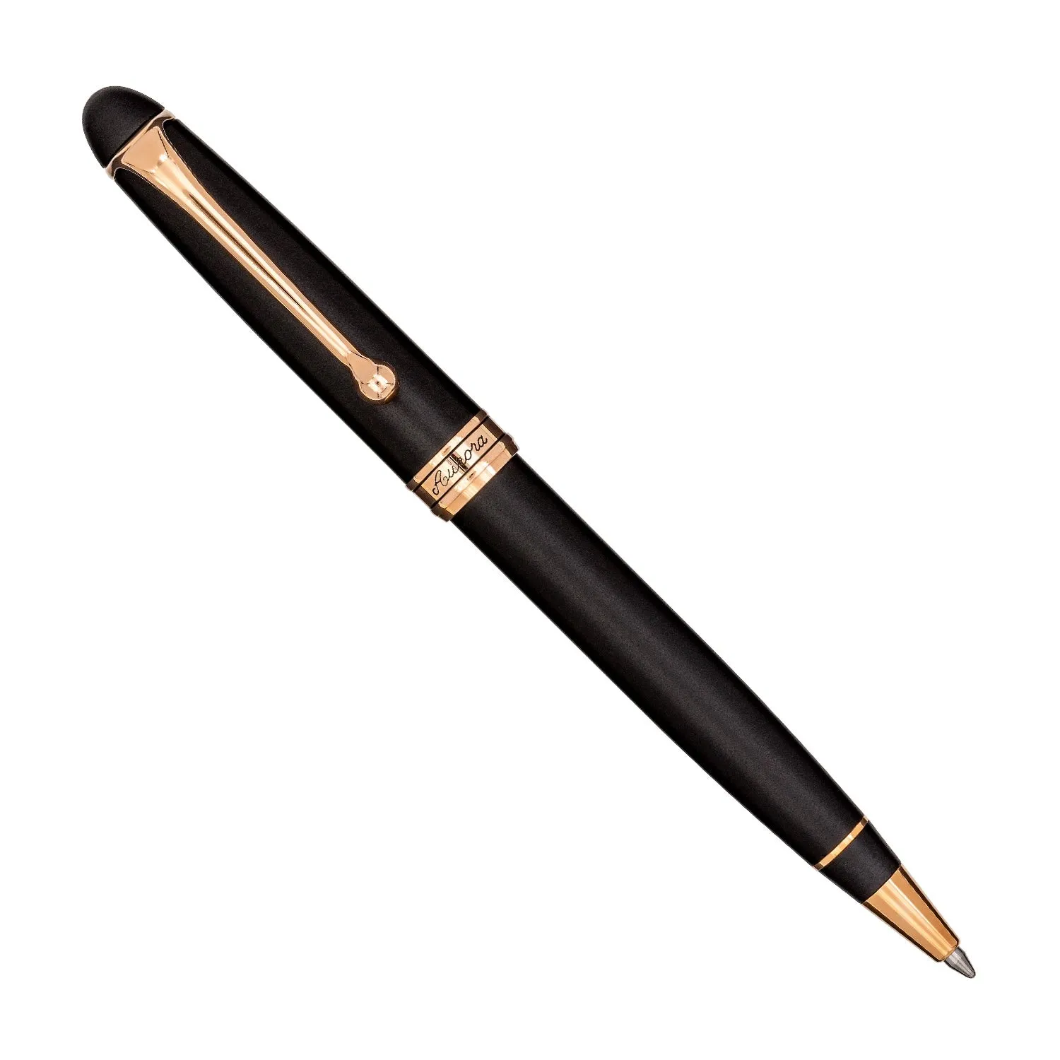 Aurora 550 Satin w/Rose Gold Trim Large - Ballpoint