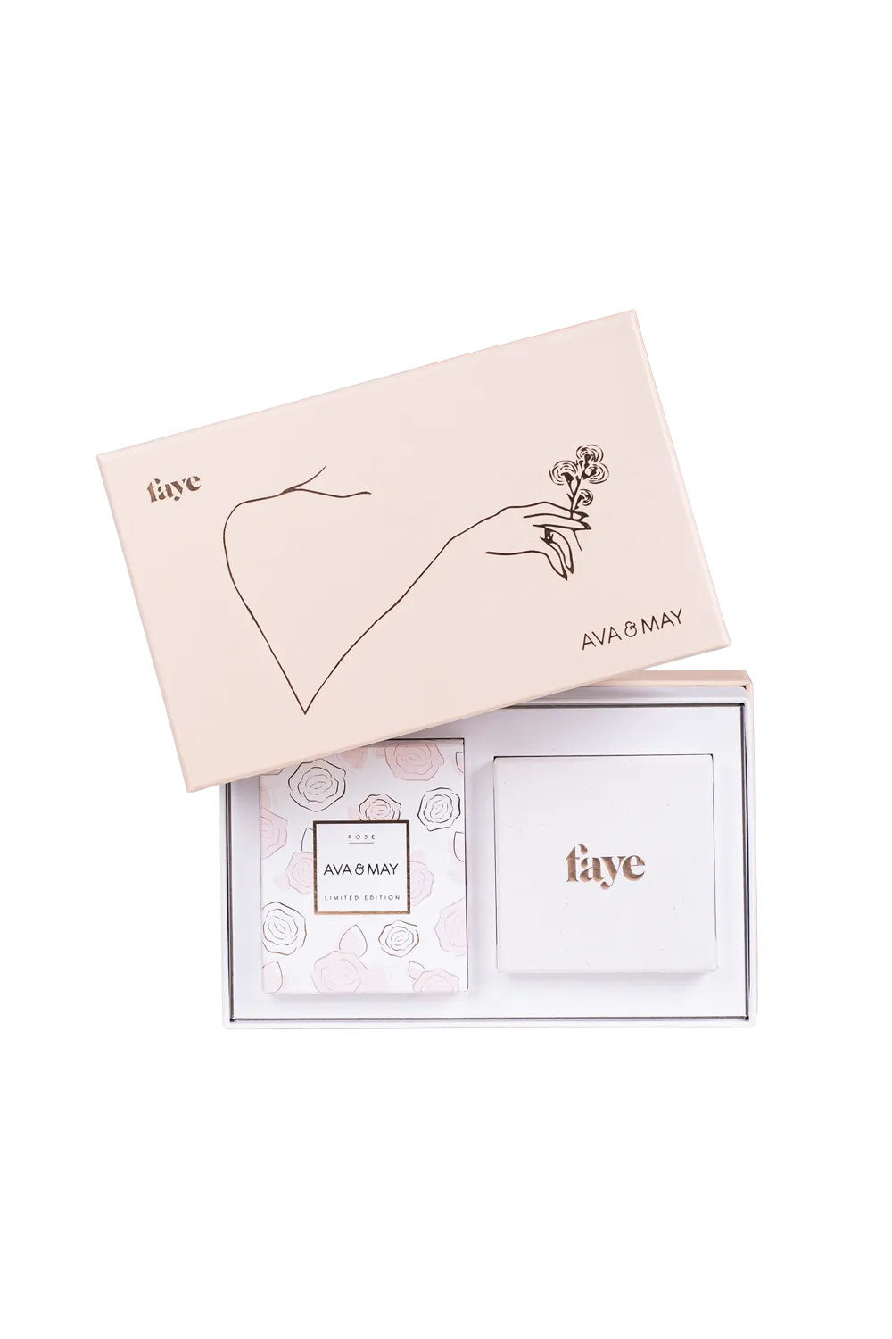 Ava&May X FAYE Gift Box 18K Rose Gold Plated