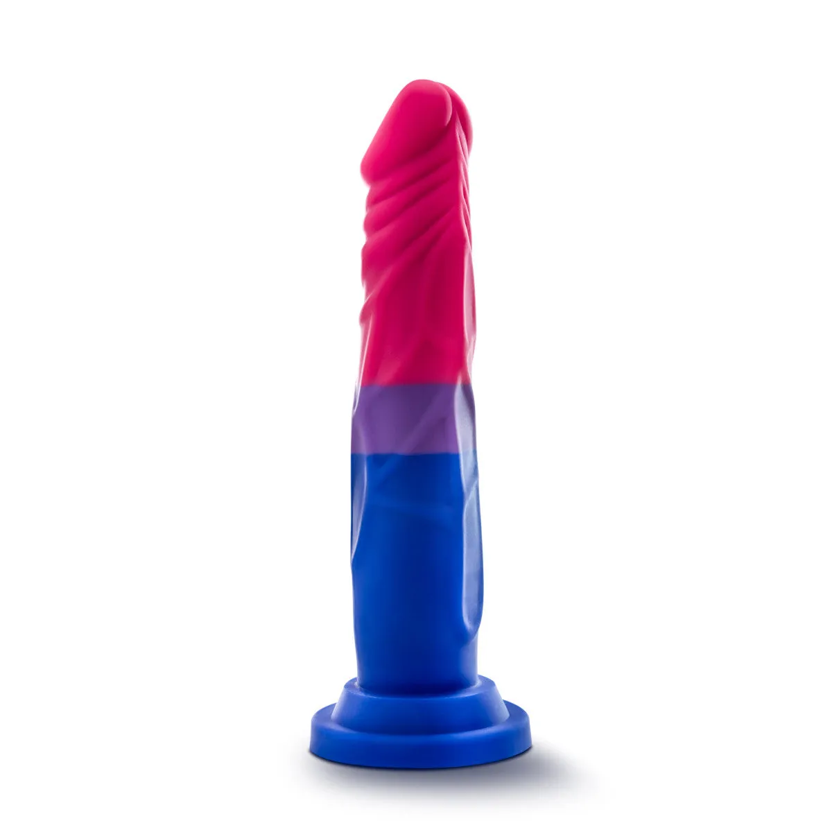 Blush Avant Pride Love P8 - Artisanal 7-Inch Dildo with Secure Suction Cup Base, Luxuriously Crafted From Smooth, Hygienic Ultrasilk® Purio™ Silicone