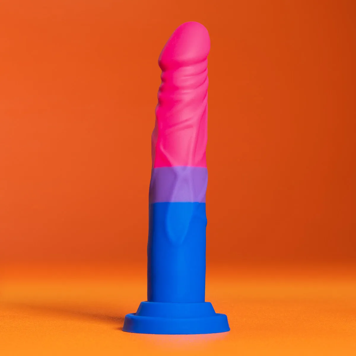 Blush Avant Pride Love P8 - Artisanal 7-Inch Dildo with Secure Suction Cup Base, Luxuriously Crafted From Smooth, Hygienic Ultrasilk® Purio™ Silicone