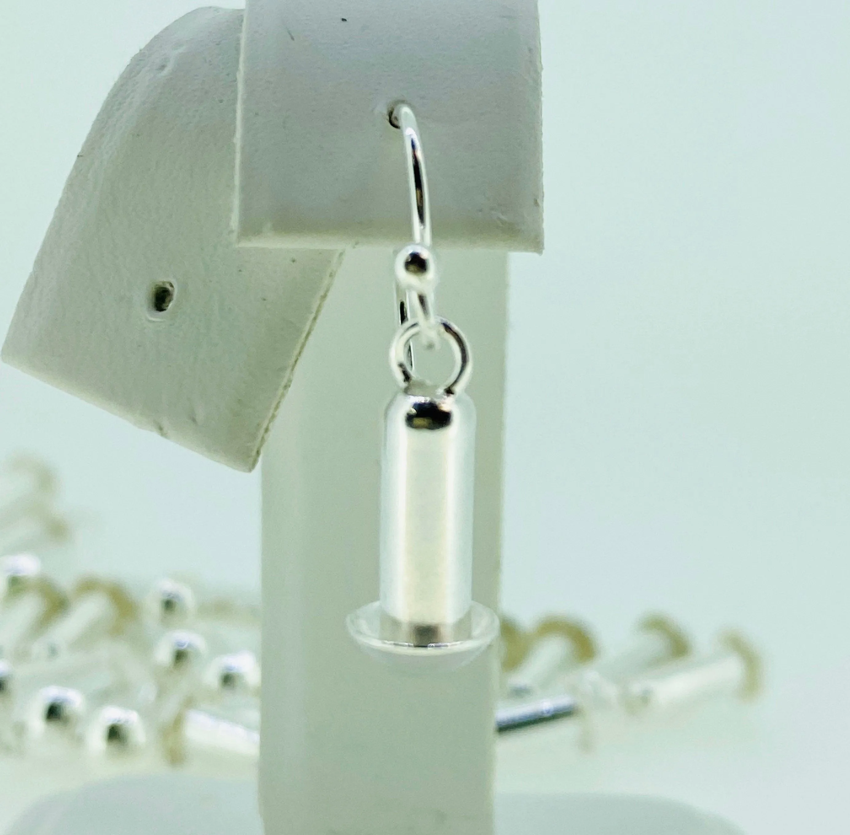 Bead Drop.Sterling Silver #5001702D