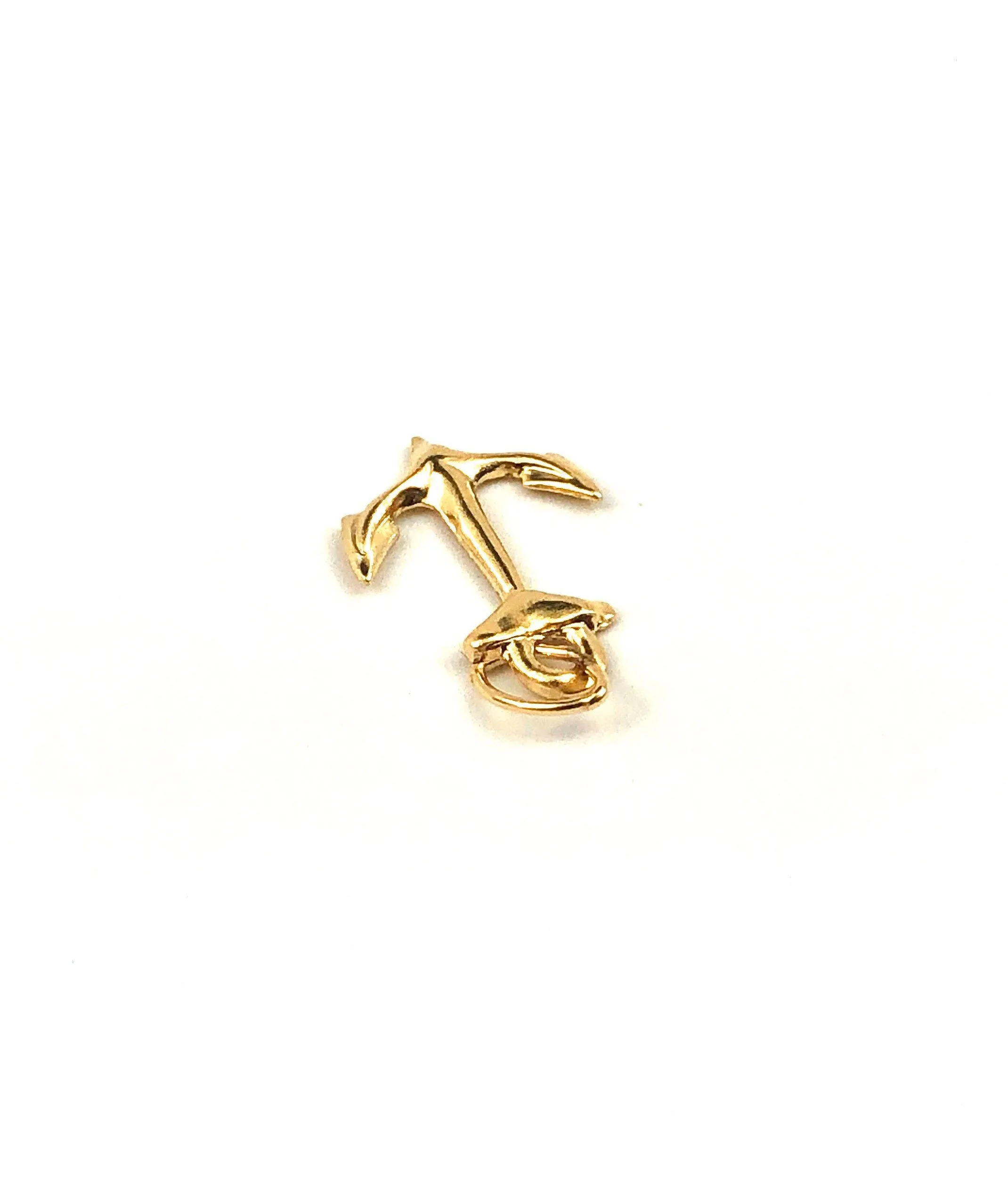 Beautiful 14KGf anchor charm , 14K gold fill , Sku #1016-C