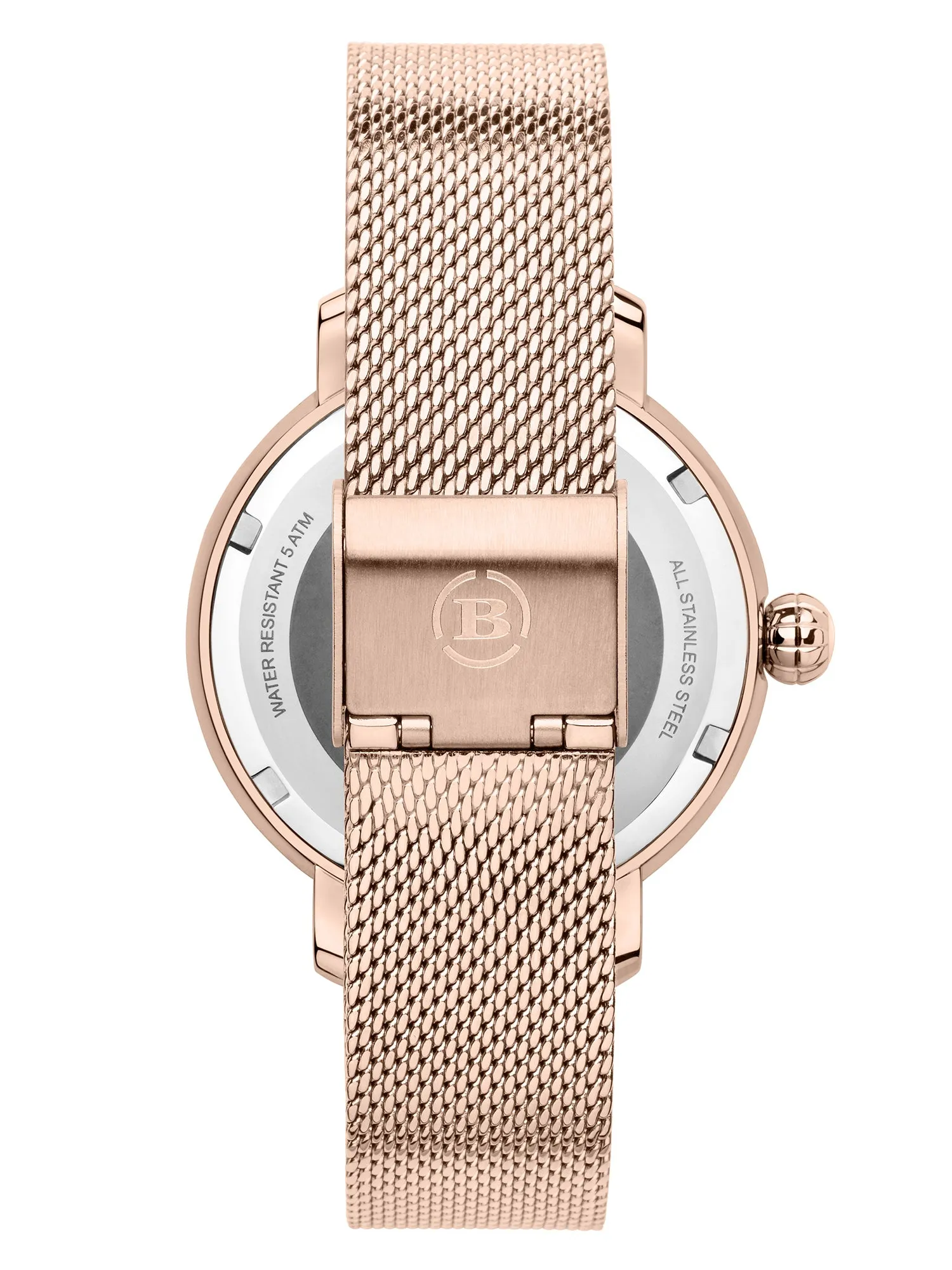 Brera Orologi "Valentina Modern" BRVAMO3802-RG-MIL Rose Gold/MOP Women's Watch