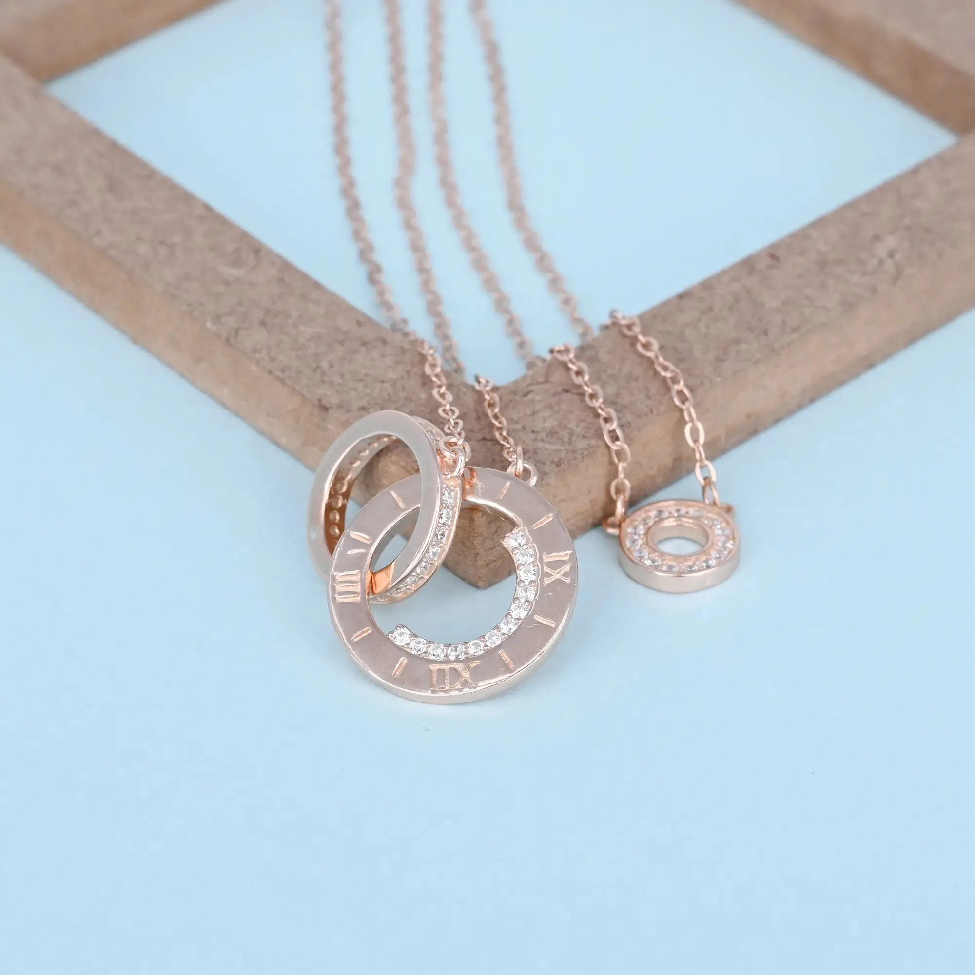 Circular Embrace Layered Necklace