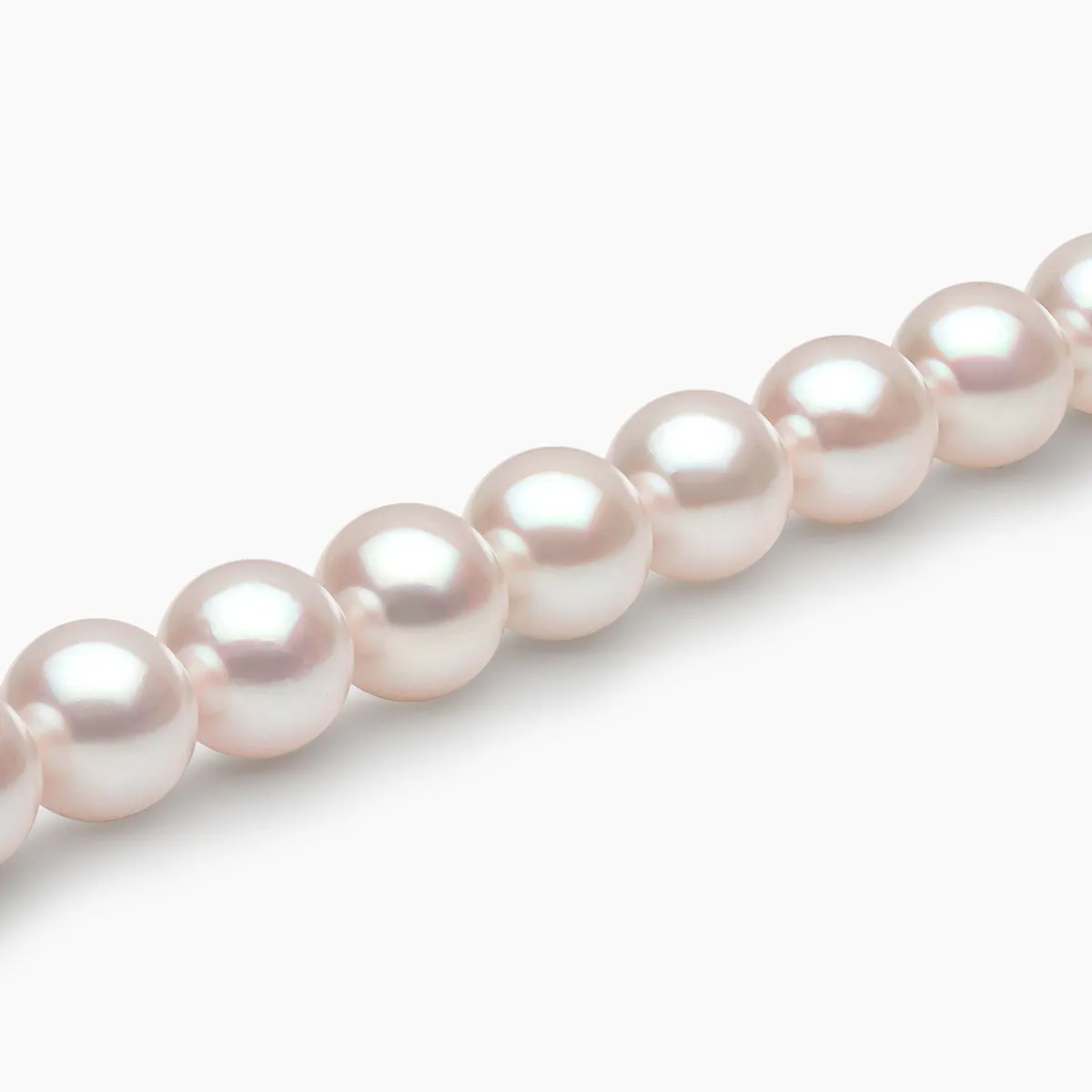 Classic 18K Gold AAA Akoya Pearl Necklace