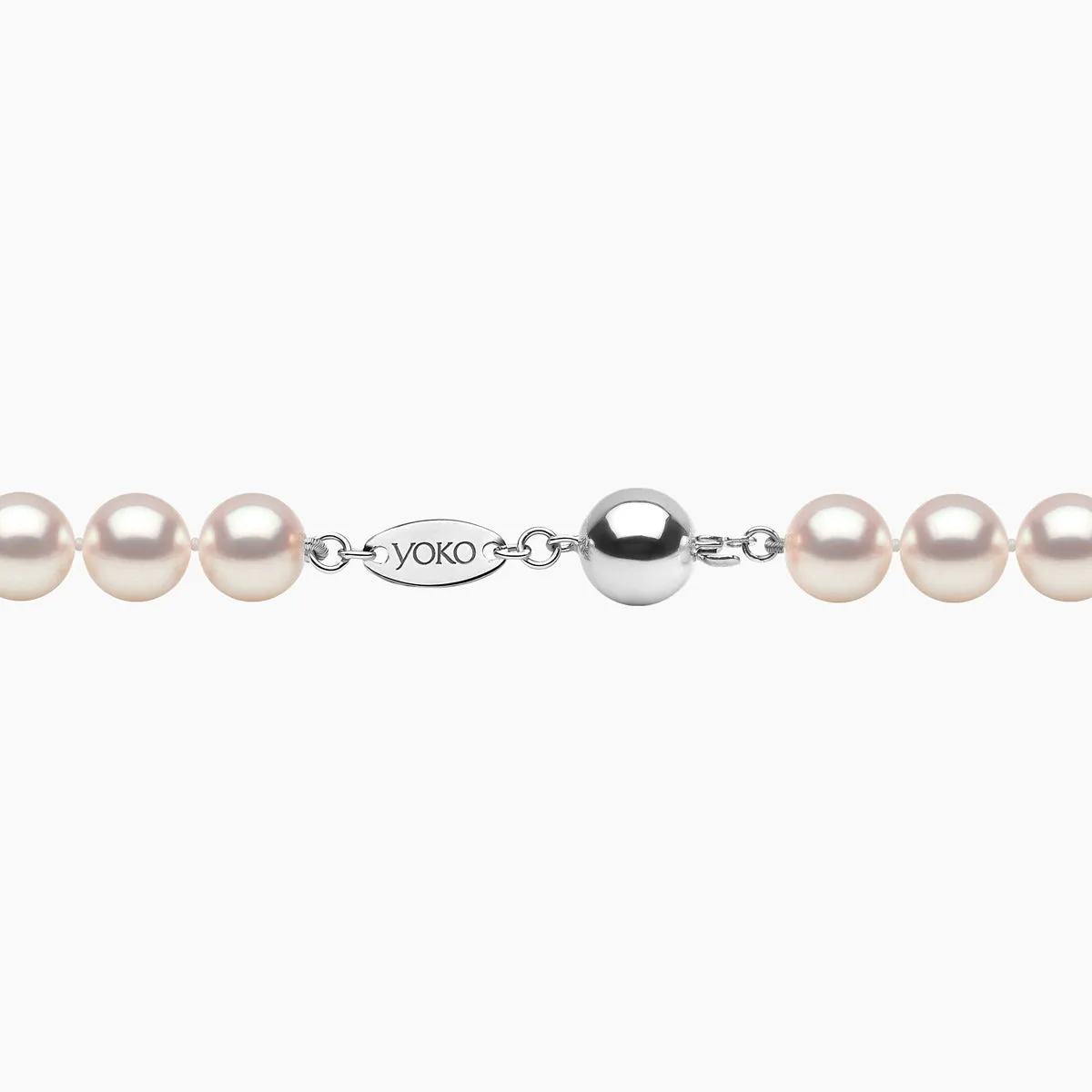 Classic 18K Gold AAA Akoya Pearl Necklace