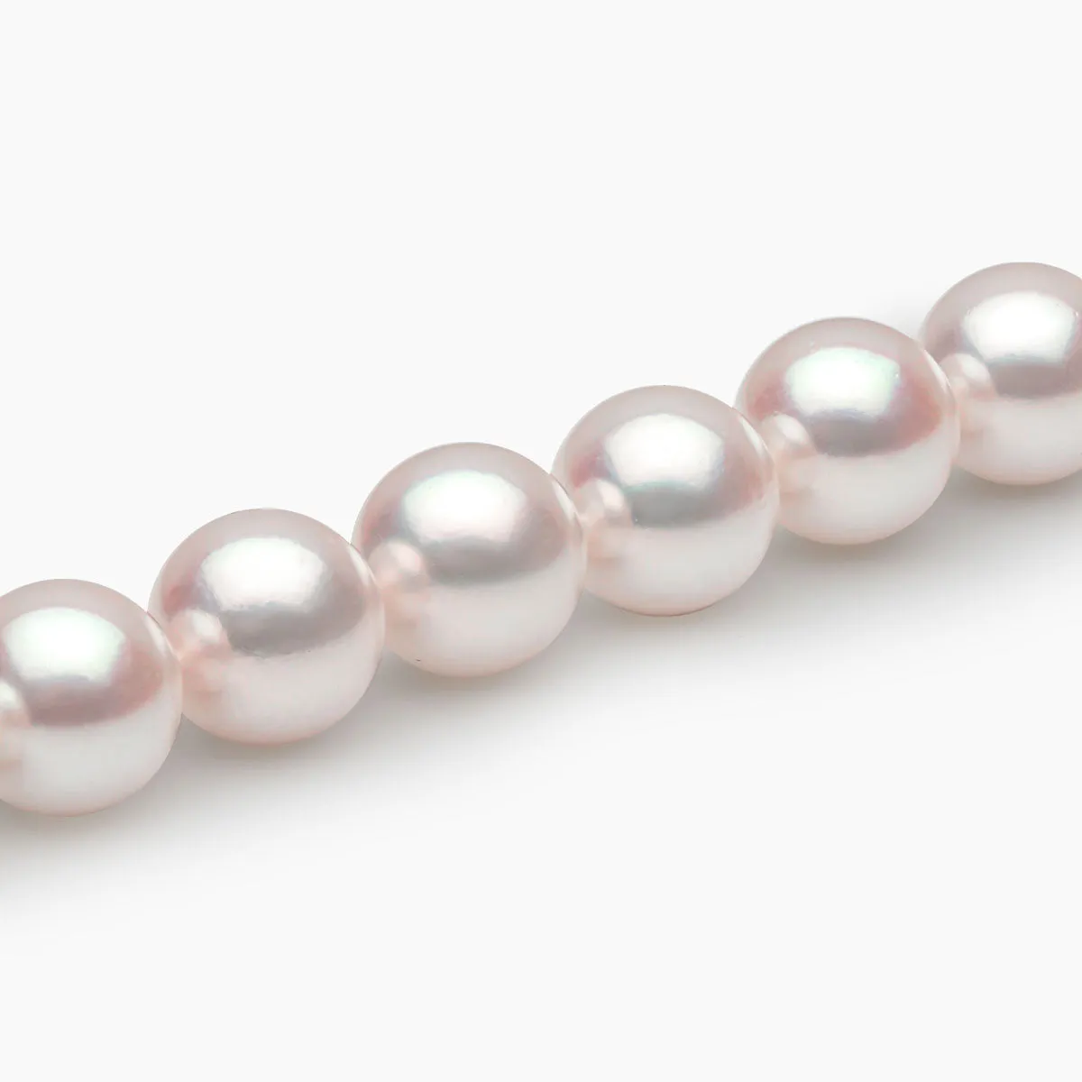 Classic 18K Gold AAA Akoya Pearl Necklace