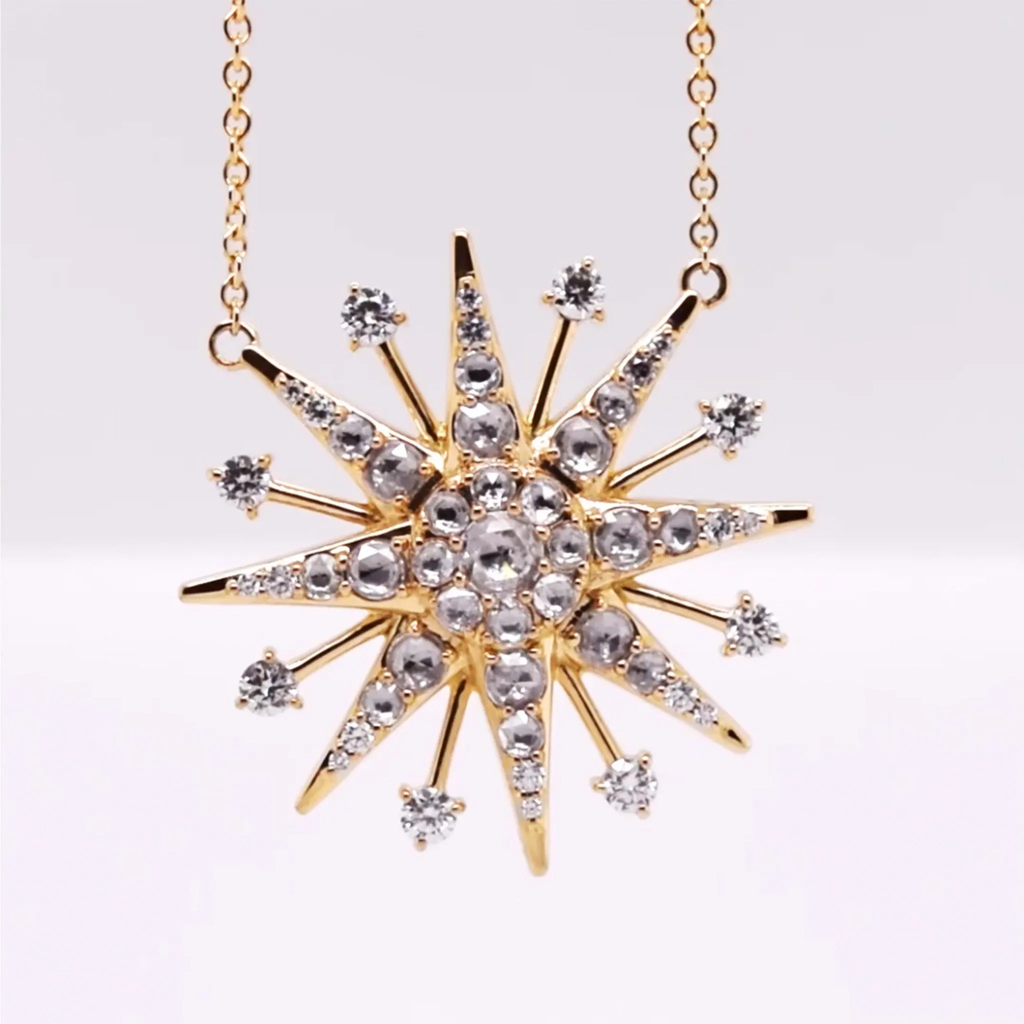 Diamond Star Necklace