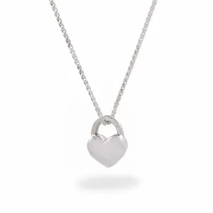 Eternal Heart Silver Necklace