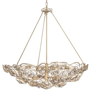 Ethereal Rose 500P08HGOB 8-Light Inverted Pendant Light - Havana Gold Ombre