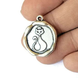 Framed Cat Portrait Charm