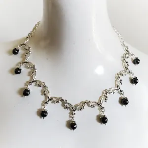 Healing Stone Gothic Statement Necklace