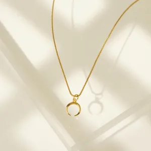 Horn Charm Necklace