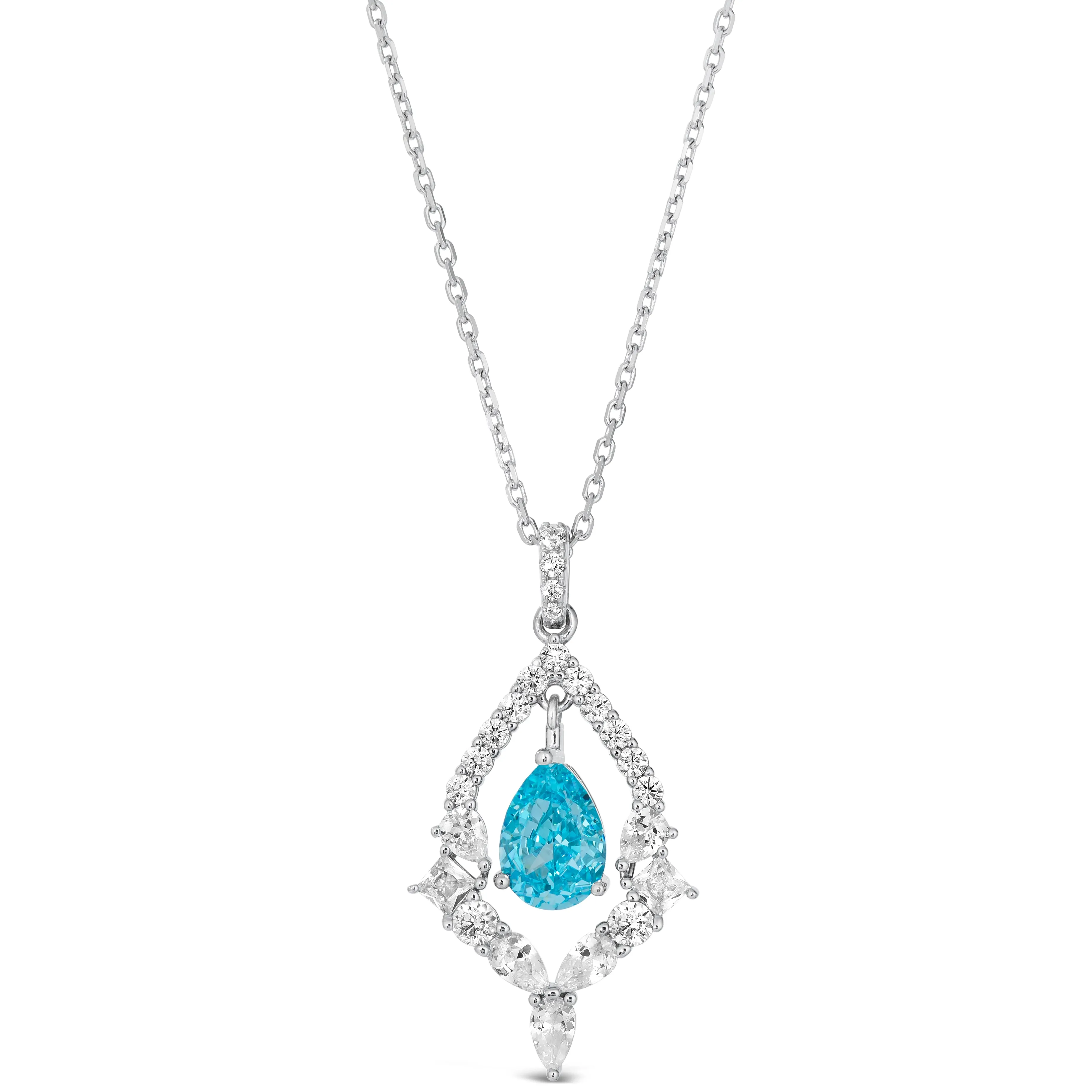 Lady Monarch Diamond Crystalline Necklace