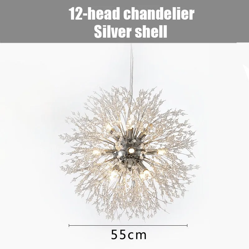 LYF Firework LED Modern Crystal Chandelier