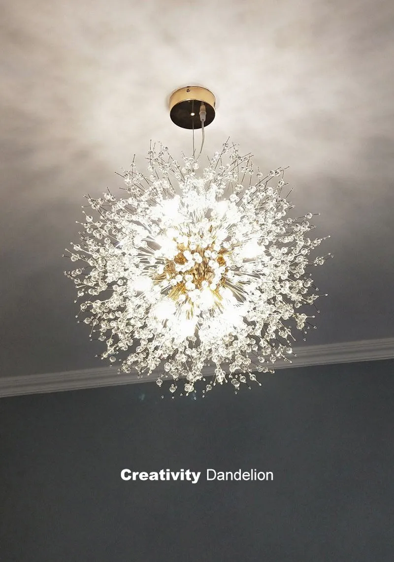 LYF Firework LED Modern Crystal Chandelier