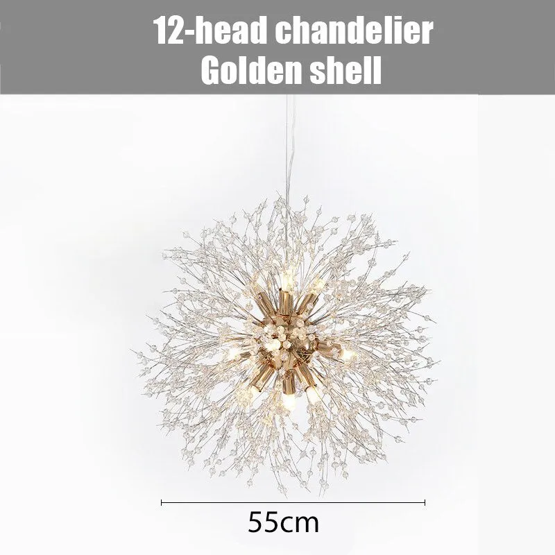 LYF Firework LED Modern Crystal Chandelier