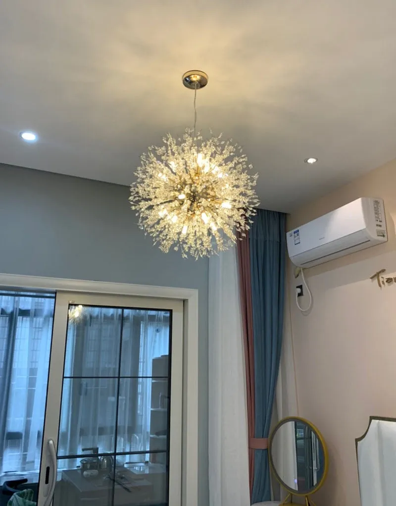 LYF Firework LED Modern Crystal Chandelier