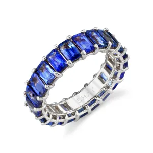 MEN'S BLUE SAPPHIRE ETERNITY BAND