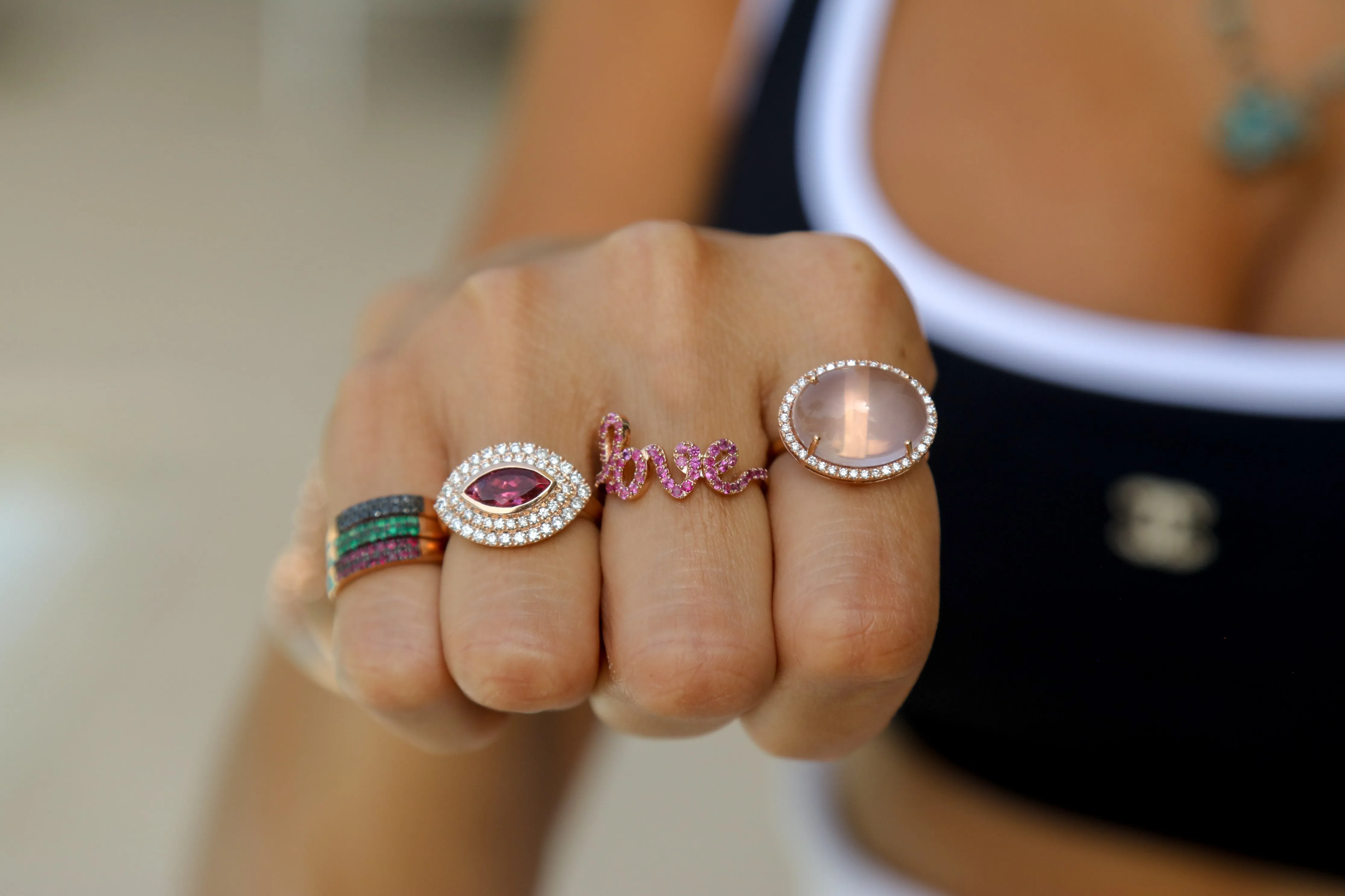 Moonstone Ring