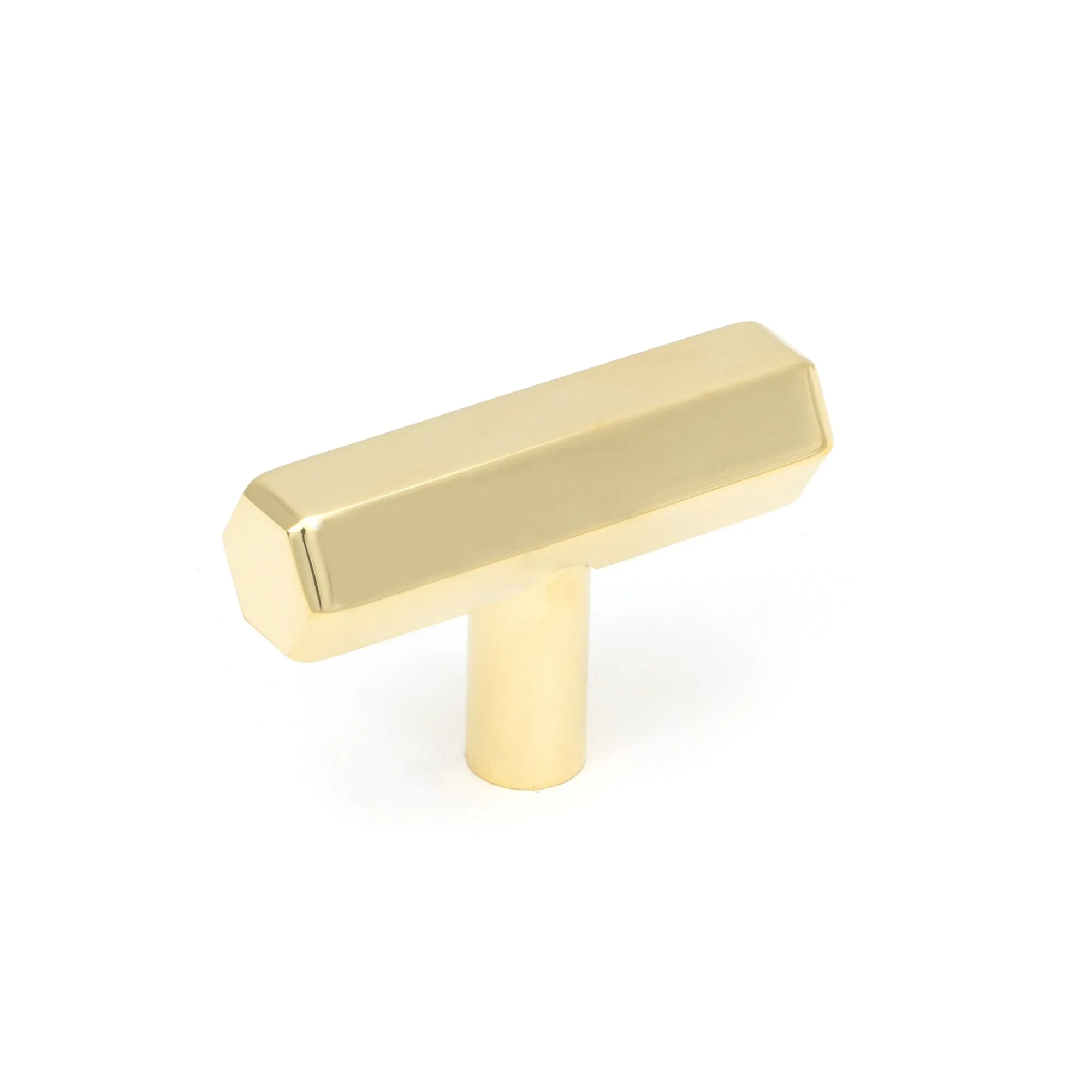 Polished Brass Kahlo T-Bar | From The Anvil