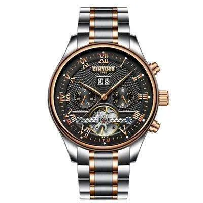 Rose Gold Mechanical Tourbillon Watch