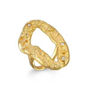 Sandbar Statement Ring