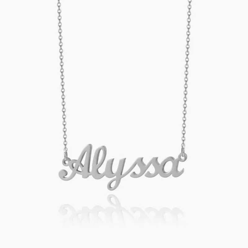 Signature Style Personalized Name Necklace