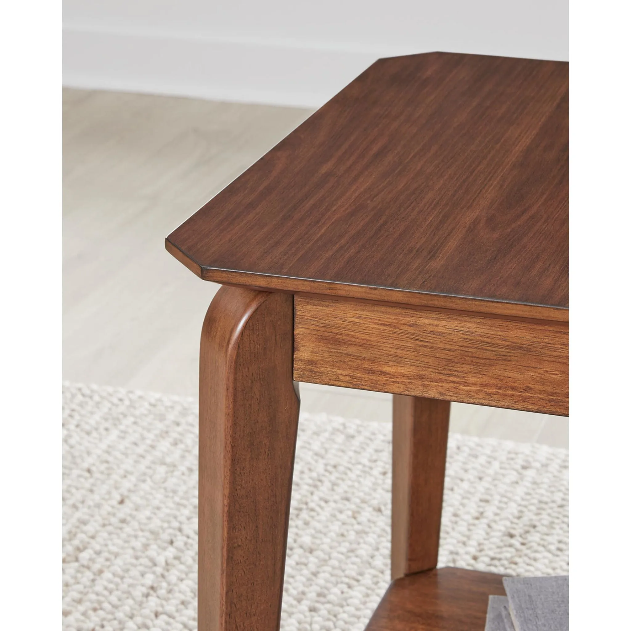 Trenmour End Table - Medium Brown