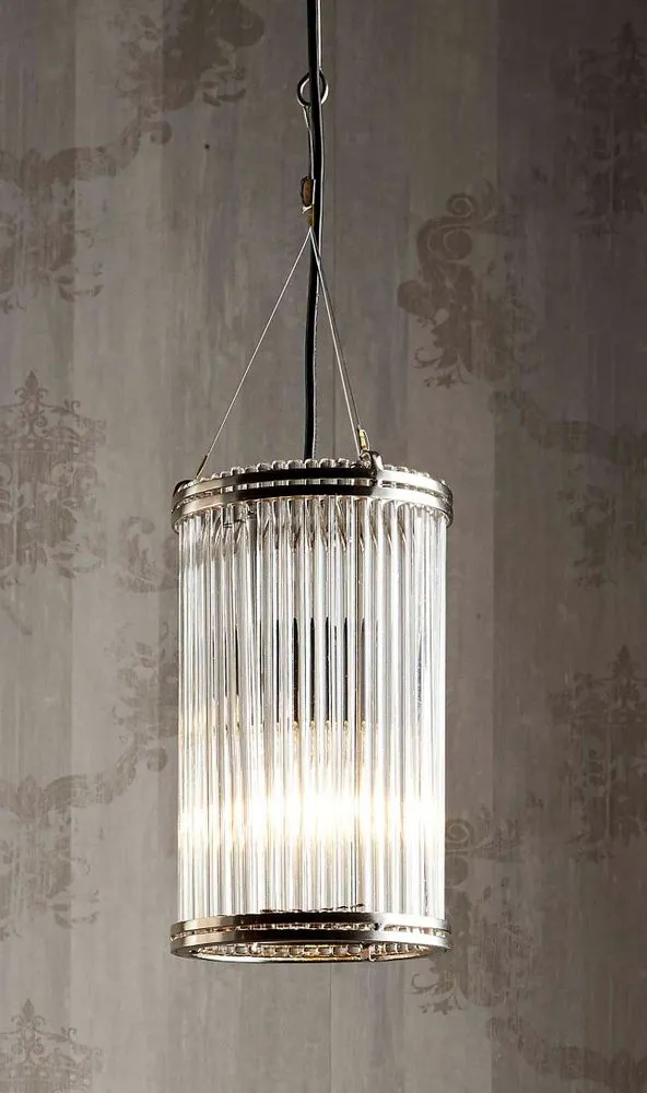 Verre Small Pipe Glass Pendant Lamp