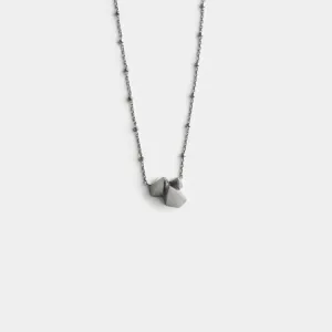 Wanted Dream - necklace - sterling silver 925 - dark rhodium